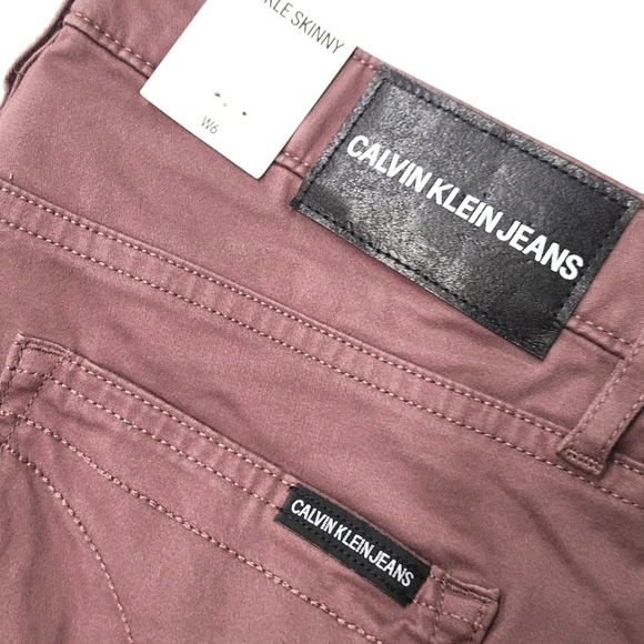 New with Tags Calvin Klein Jeans Ankle Skinny size 6 - Picture 7 of 9